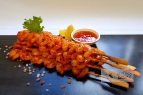 Chilli Prawn Kebabs Frozen 8 pack