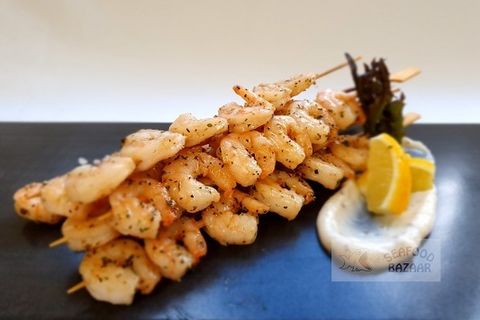 Garlic Prawn Kebabs Frozen 8 pack