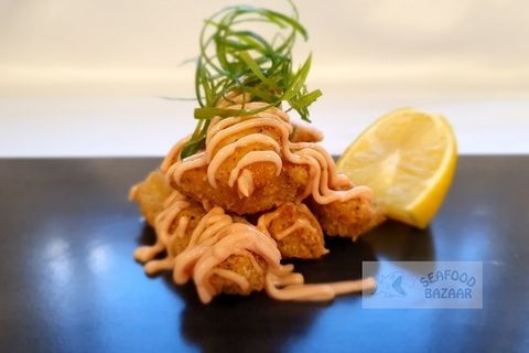 Salt & Pepper Squid Strips Frozen 400g
