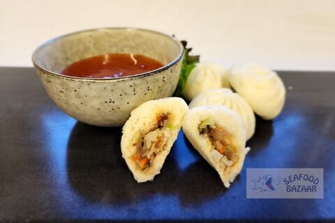 Steamed Buns White FROZEN 1kg