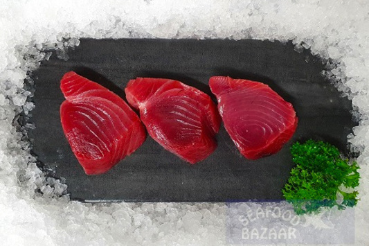 Yellowfin Fresh Tuna Portions per kg