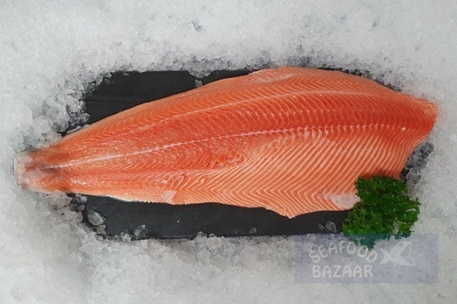 Salmon Fillet Bone In|Seafood Bazaar