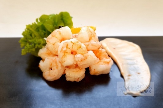 Prawns Cooked & Peeled (Shrimp) Frozen Pieces 250g