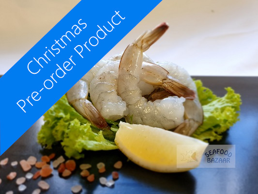 Prawn Cutlets Raw Frozen 26/30 1kg - PRE-ORDER