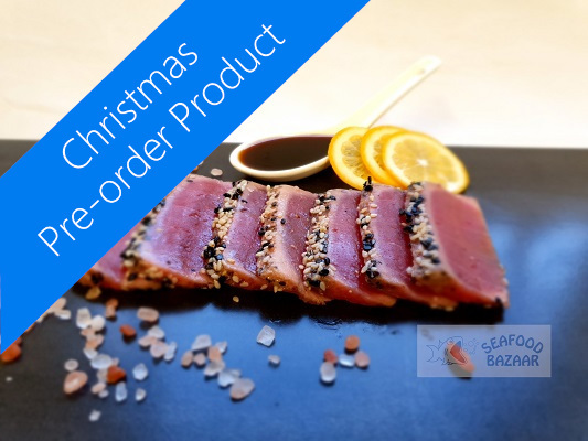 Seared Sliced Yellowfin Tuna Frozen 113gm - PRE-ORDER