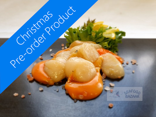 Scallops Imported Frozen 30/40 300gm - PRE-ORDER